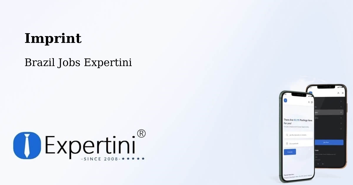 Imprint – Monte Negro - Brazil Jobs Expertini